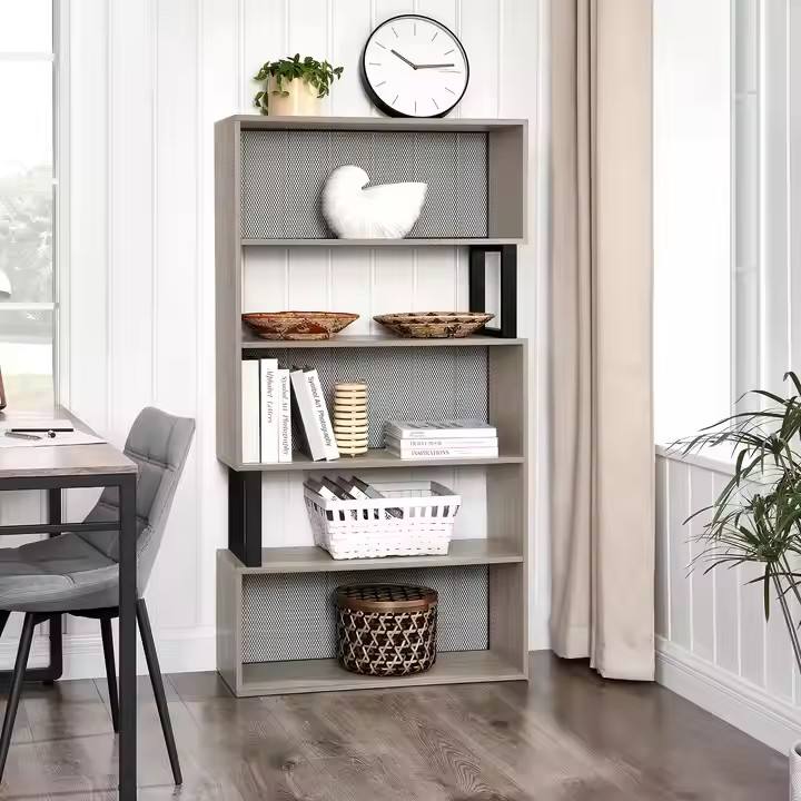 Retro Living Room Study Book Storage Independent-style Bookcase Display Cabinet
