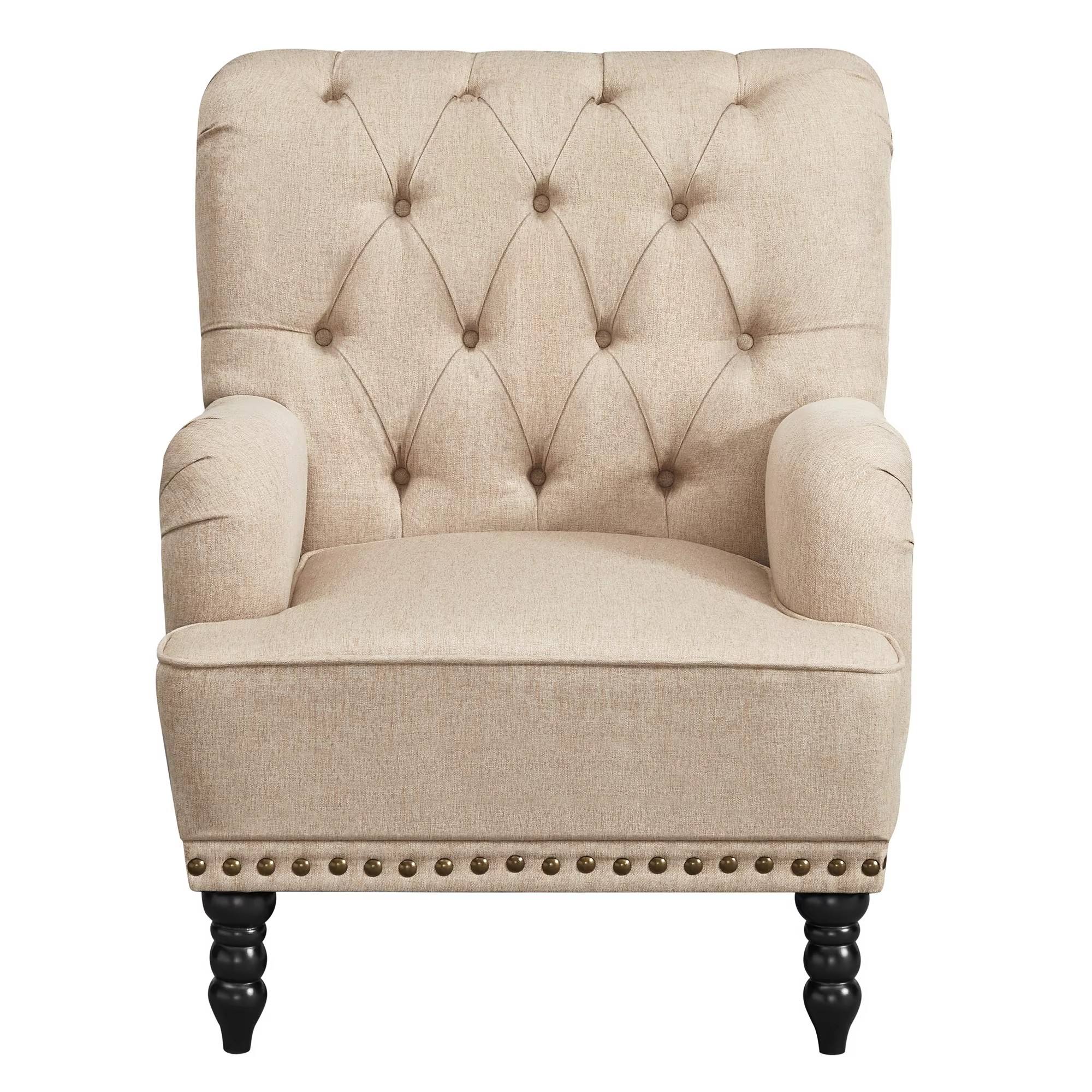 Modern Casual High-back Living Room Bedroom Sofa Chair - Single Person Leather Sofa Chair